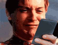 spiderman crying